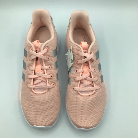 Adidas CF Racer Tr Running Shoe Coral/Silver/White - Picture 4 of 6